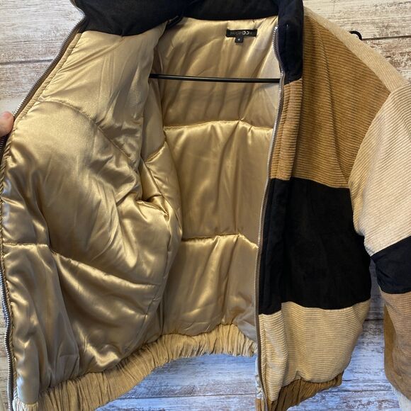 Papermoon Colorblock Puffy Jacket Size Medium - Picture 4 of 6